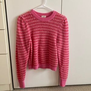 Aritzia Wilfred Pink Sweater, size medium